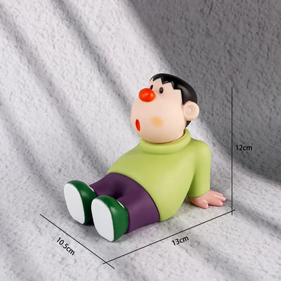 3pcs- Doremon Gian Sitting Figure Net price 145