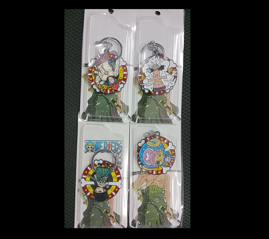 One piece A rotating mix keychain Pack of 5 (eff price 48)