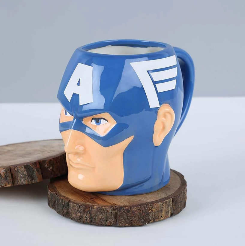 2pcs- Captain America Mug Net price 159