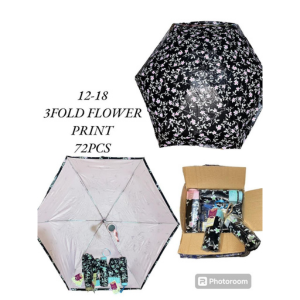 Pack of 2 Full Flower Print  Umbrella (eff price 140)