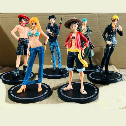 One Piece 6pc figure Set (Double Maja)