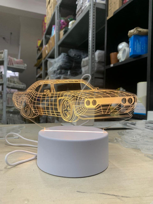 Set of 2 Retro Car 3d Lamp Net price 149