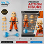 Dbz Krillin 10cm Movable Anime Action Figure Earth's Strongest Man