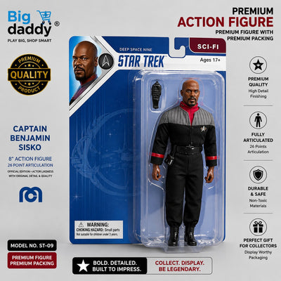 Star Trk Captain Sisko 20cm Action Figure