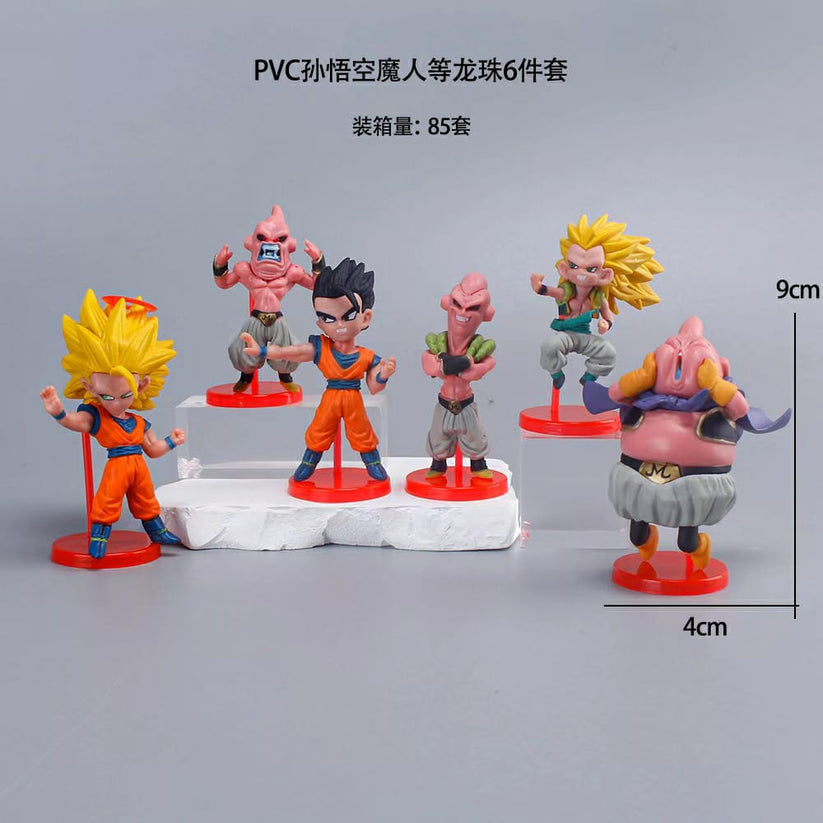 6 PC DBZ set Dragon Ballz