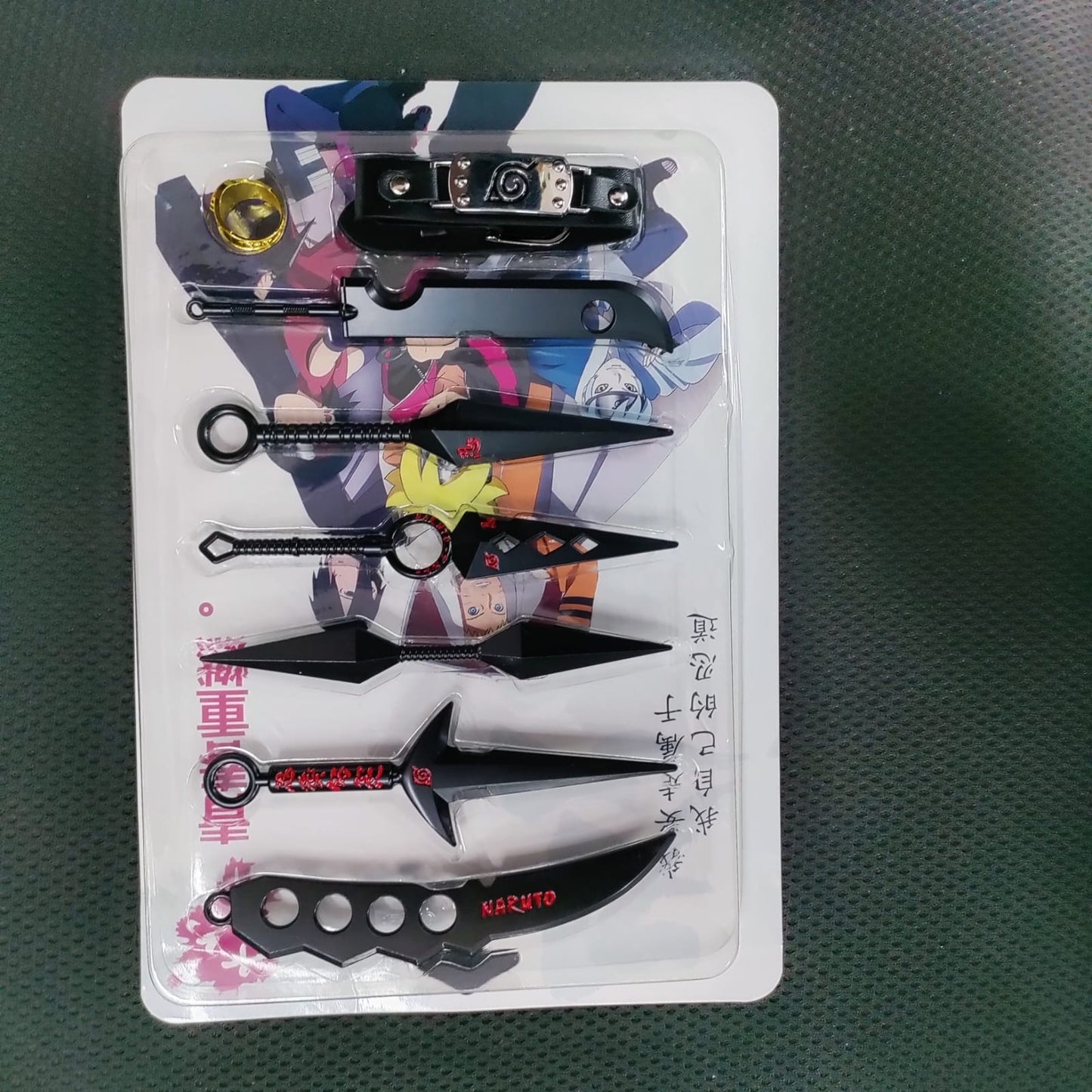 jumbo kunai accesories set