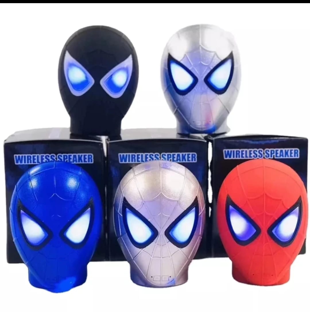 Spider face shape bluetooth speaker