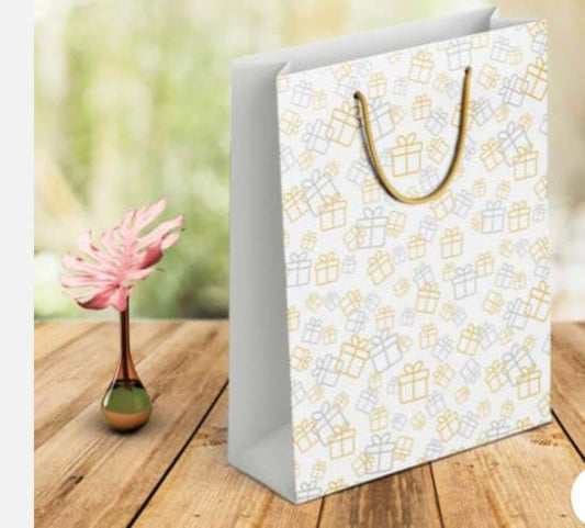 Gift print  small size paper gift bag Pack of 12