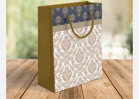 Mix design  Large size paper gift bag Pack of 12