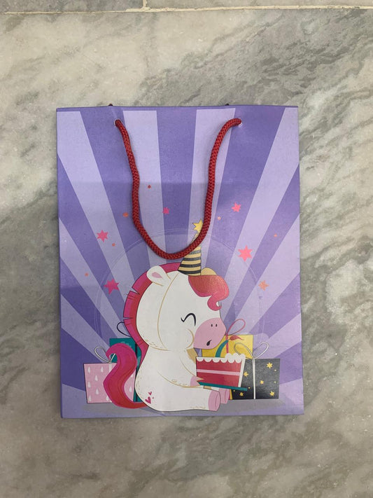 Unicorn Small size paper bag Pack of 12