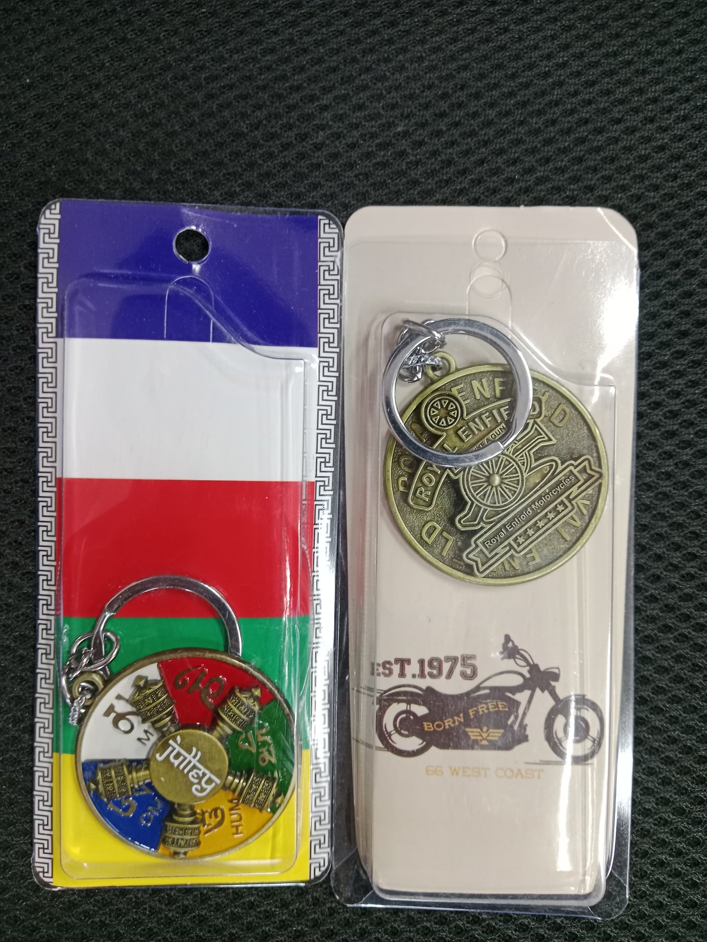 Julley / Bike rotating  mix keychain Pack of 5 (eff price 48)