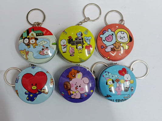 BTS Coin box  keychain Pack of 12 (eff price 25 )