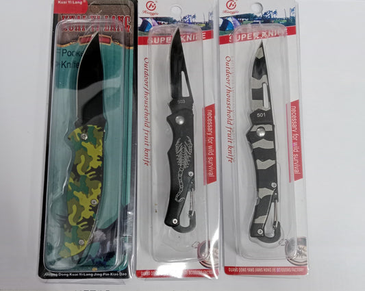 Foldable metal knife Pack of 2 (eff price 78)
