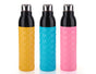 Insulated plastic 1L Water bottle Pack of 5 (eff price 82)