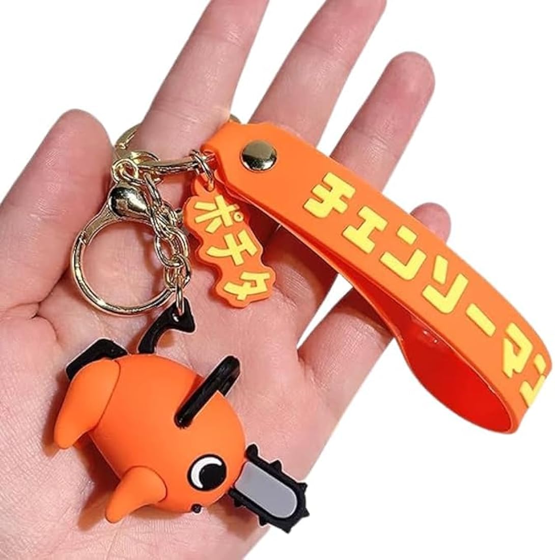 Pochita Chainsaw man  Rubber keychain