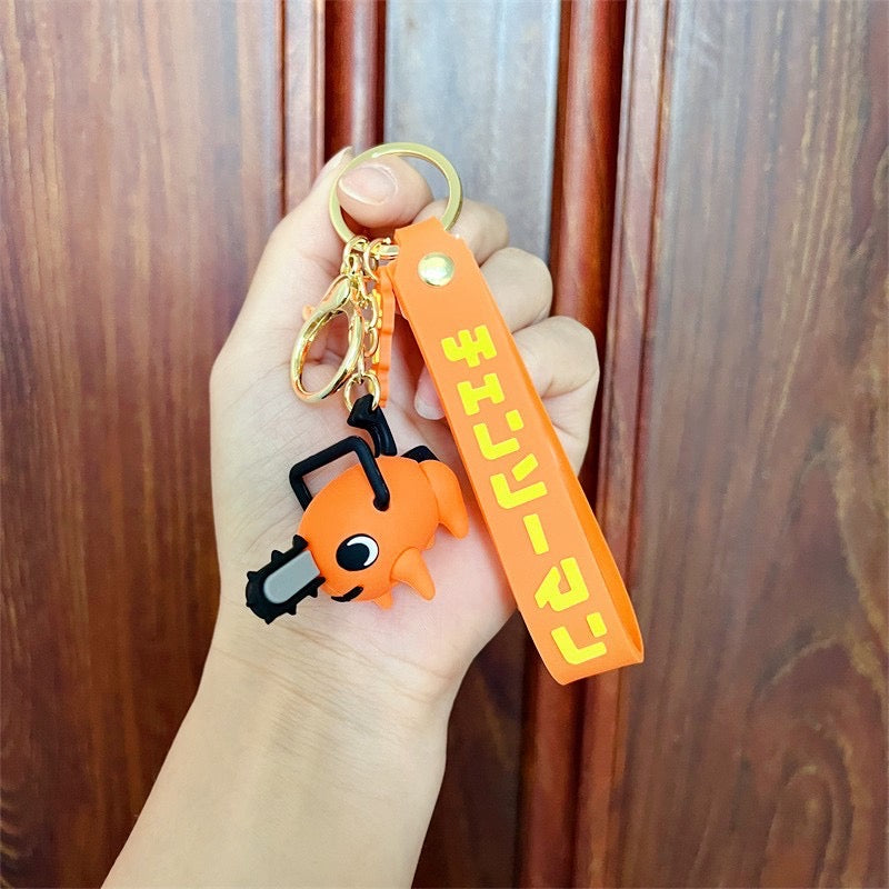 Pochita Chainsaw man  Rubber keychain