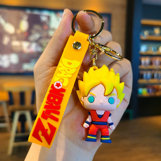 DBZ Mix rubber keychain