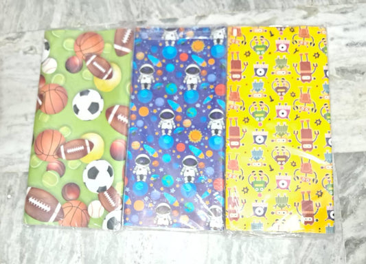 Ball / robot multi colour wrapping sheet