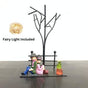 Couple Cactus Showpiece With fairylight