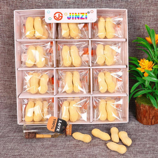 Peanut Shape 2nut Eraser 36pcs  (eff price 5.7 )