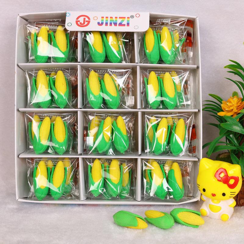 Corn  Shape Eraser 36pcs  (eff price 5.7 )