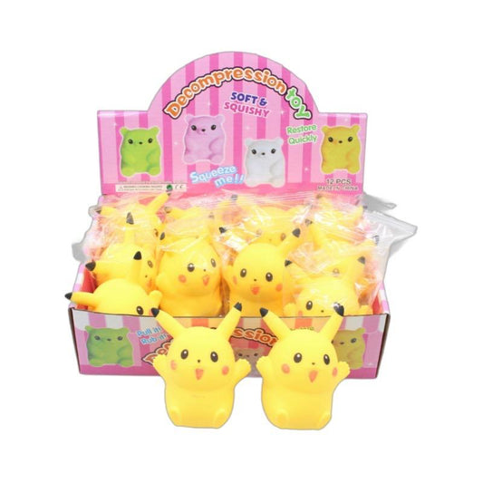 Soft & Squishy Pikachu Pack of 12 (eff price 75)