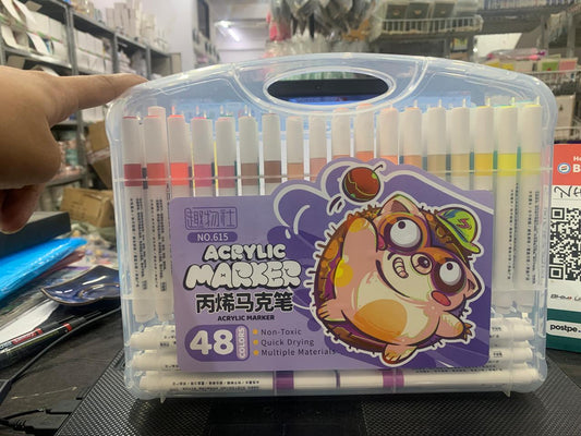 Acrylic Marker 48 pen set (model 615-48)