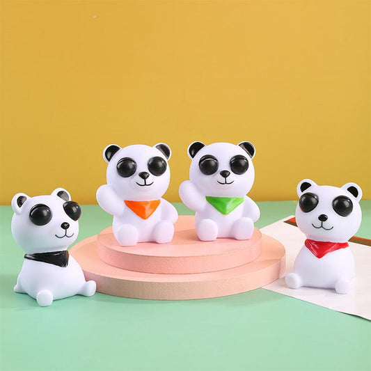 12 pcs - Panda Squishy stress buster toy net price Rs68