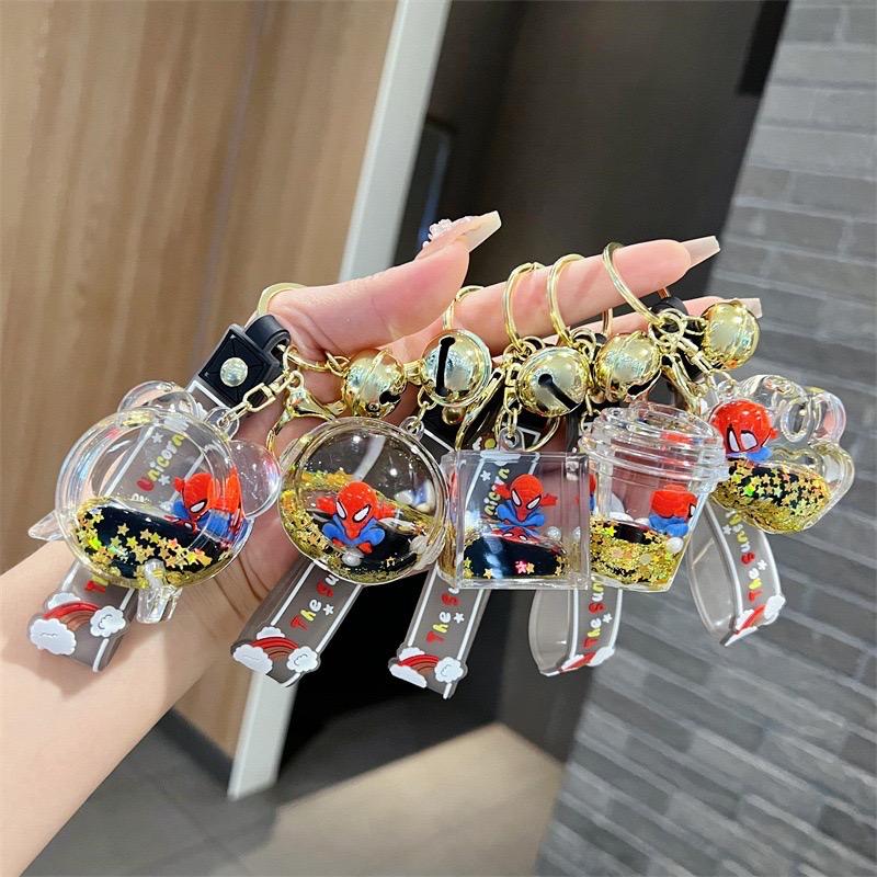 Spidy  water keychain mix design big size ( pack of 3 )  eff price 68