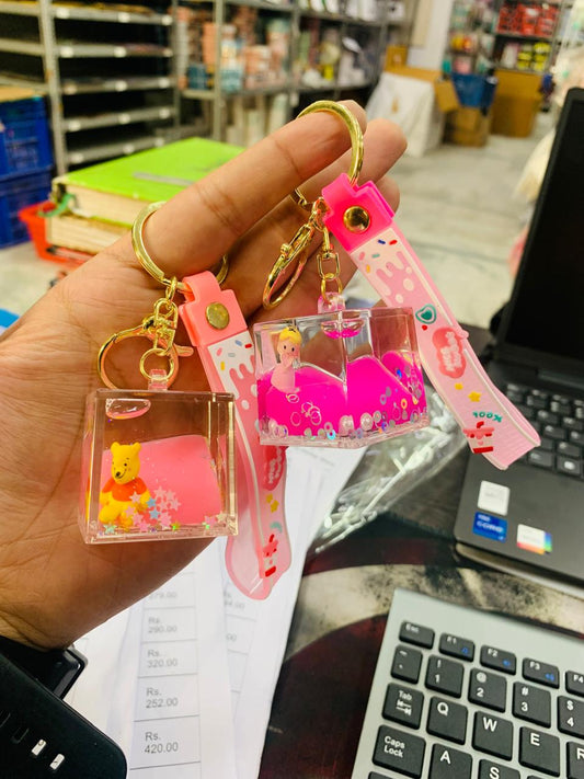 winipoo / mix doll water keychains big size pack of 3 ( eff price 68 )