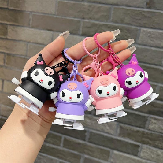 6pcs - Kuromi walking keychain( eff price 68 )