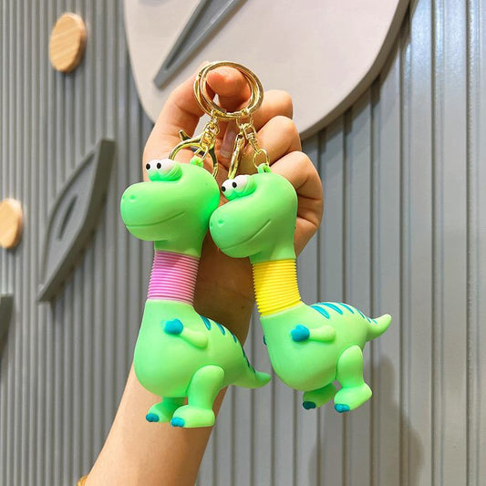 6pcs- Dino  big size stretchable keychain  ( eff price - 70 )