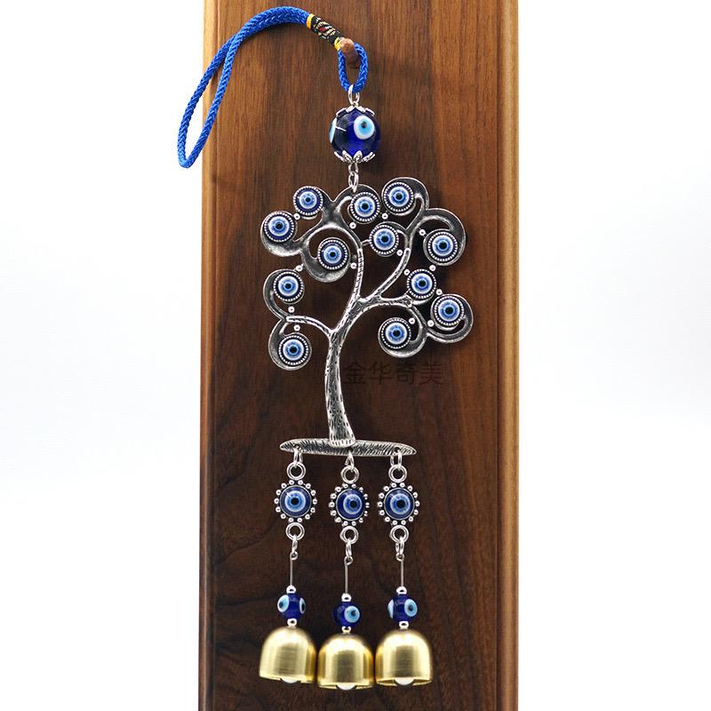 2pcs - Big Tree evil eye windchime hanging  ( eff price - 140 )