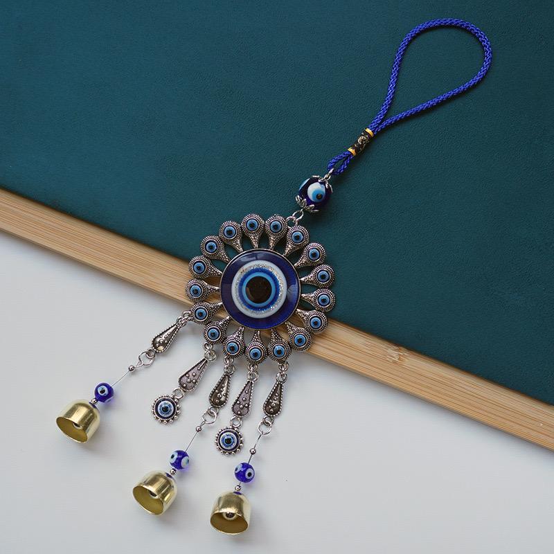 2pcs- Big evil eye windchime hanging  ( eff price - 140 )