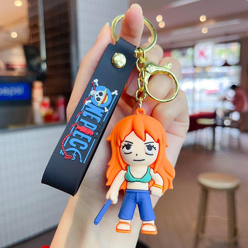 Nami rubber keychain pack of 3 ( eff price 48 )