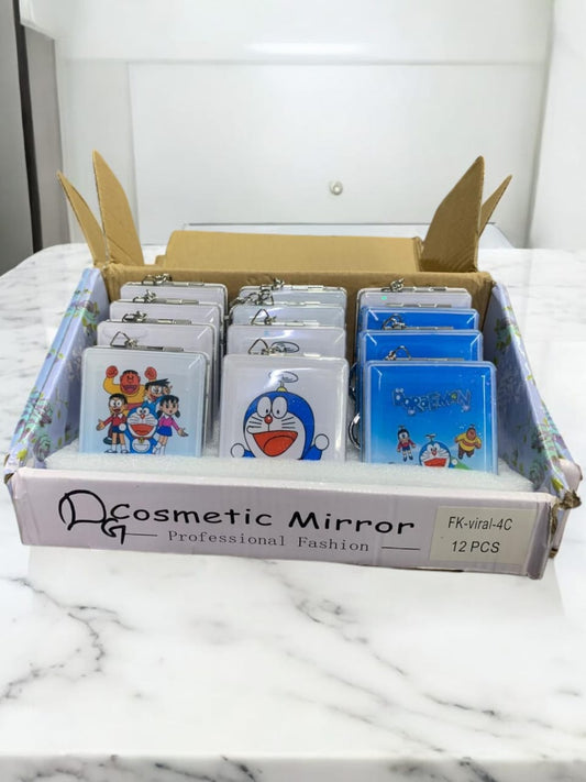 Doremon Glitter Mirror Pack of 12  ( eff price 76 )