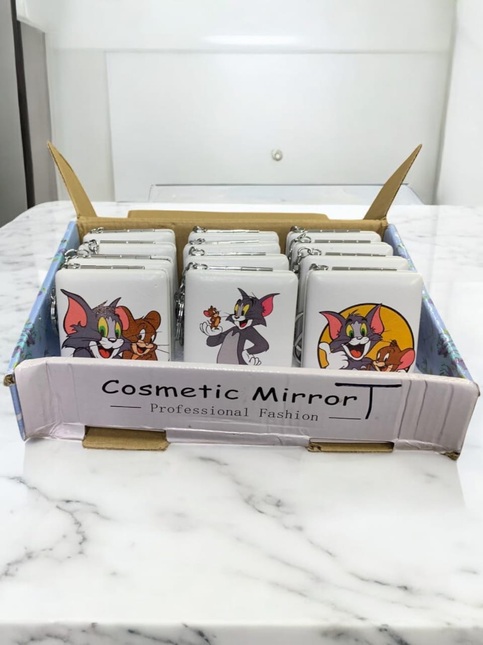 Tum jurry Mix design normal pocket mirror Pack of 12 ( eff price  - 68 )