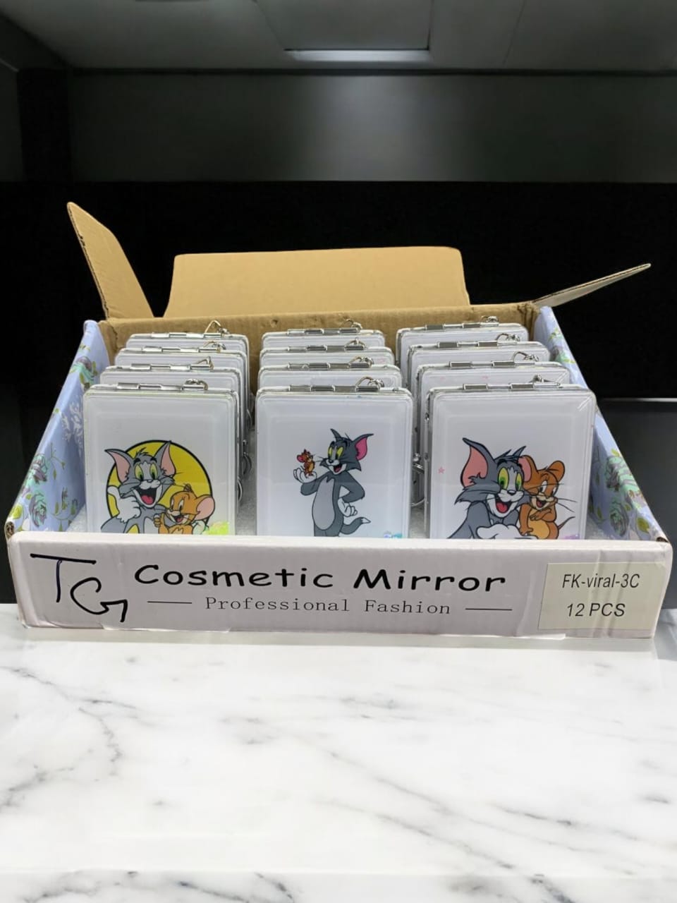 Tum jurry glitter pocket mirror Pack of 12 ( eff price 76 )