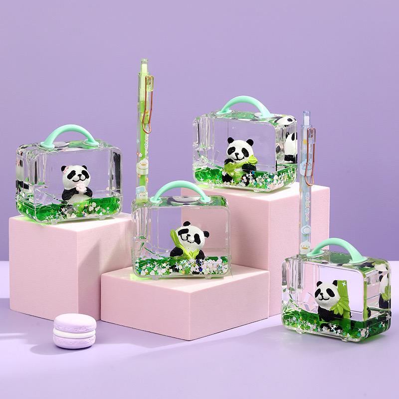 Panda brief case water showpiece  Pack of2  ( eff price 155 )