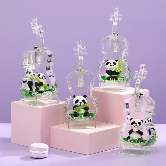 Panda guitar water showpiece with light pack of 2 ( effprice -145 )