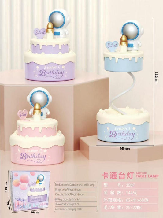 birthday cake lamp Pack of 2 ( eff price - 180 )