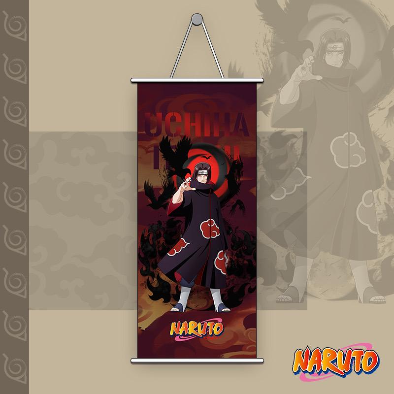 Itachi standing new wall scroll pack of 2 ( eff price - 155 )