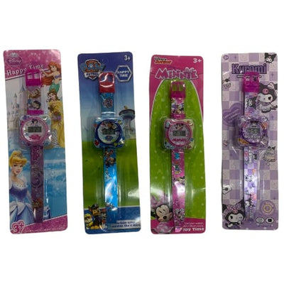 mix design kids degital watch Pack of 6  ( eff price - 68 )