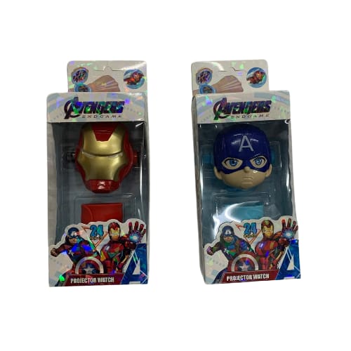 Super hero band wrist watch for kids pack of  3  ( net price 115 )