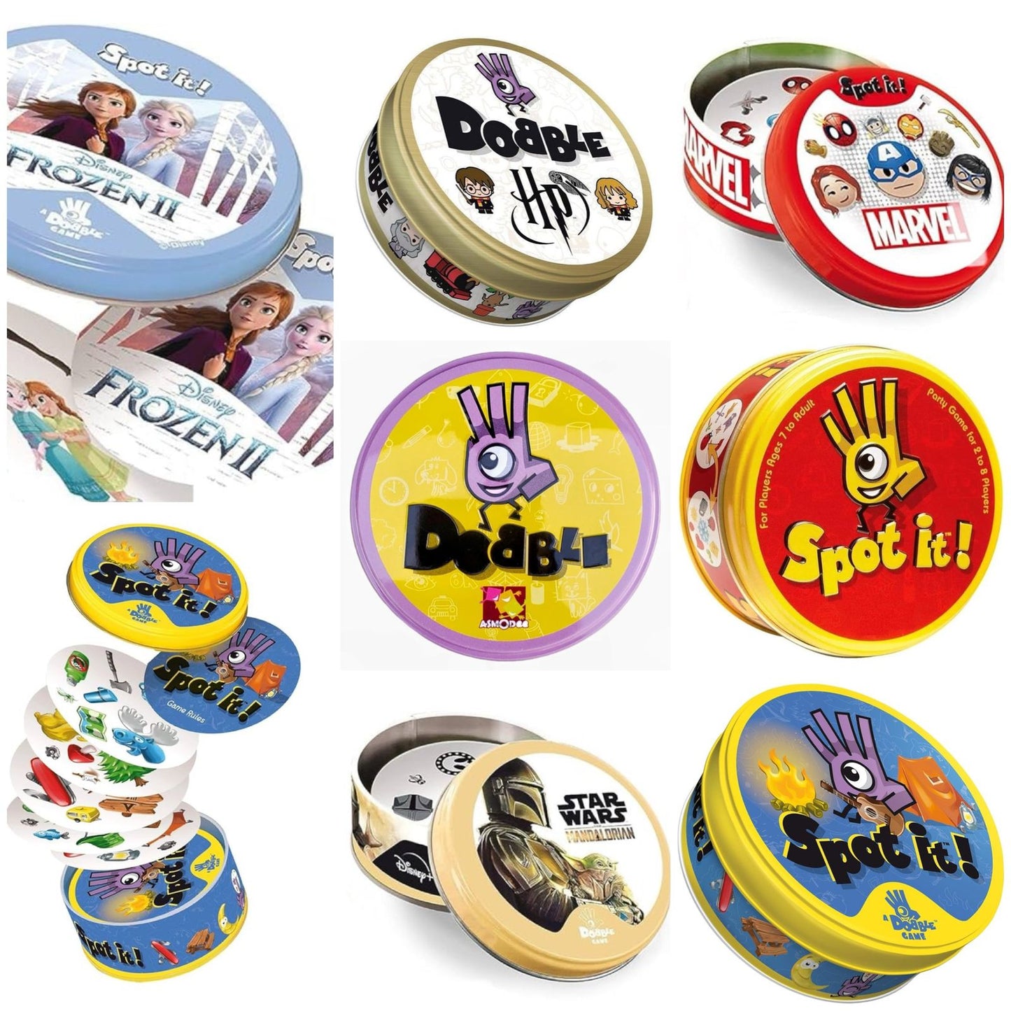 Mix character new dobble game