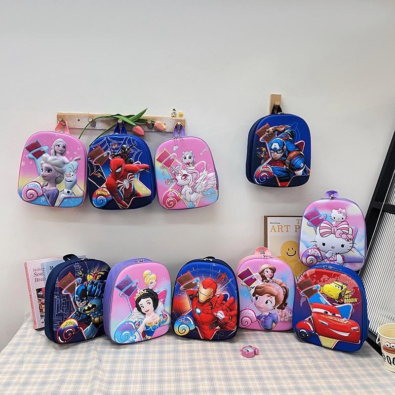 Mix design 3d kids bag for girls / boys mix ( pack of 3 ) net price 180