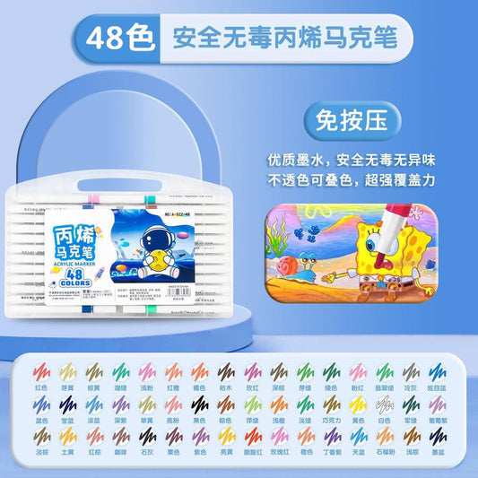 2 box - single side astro acrylic marker pack of 48  ( net price - 210 )