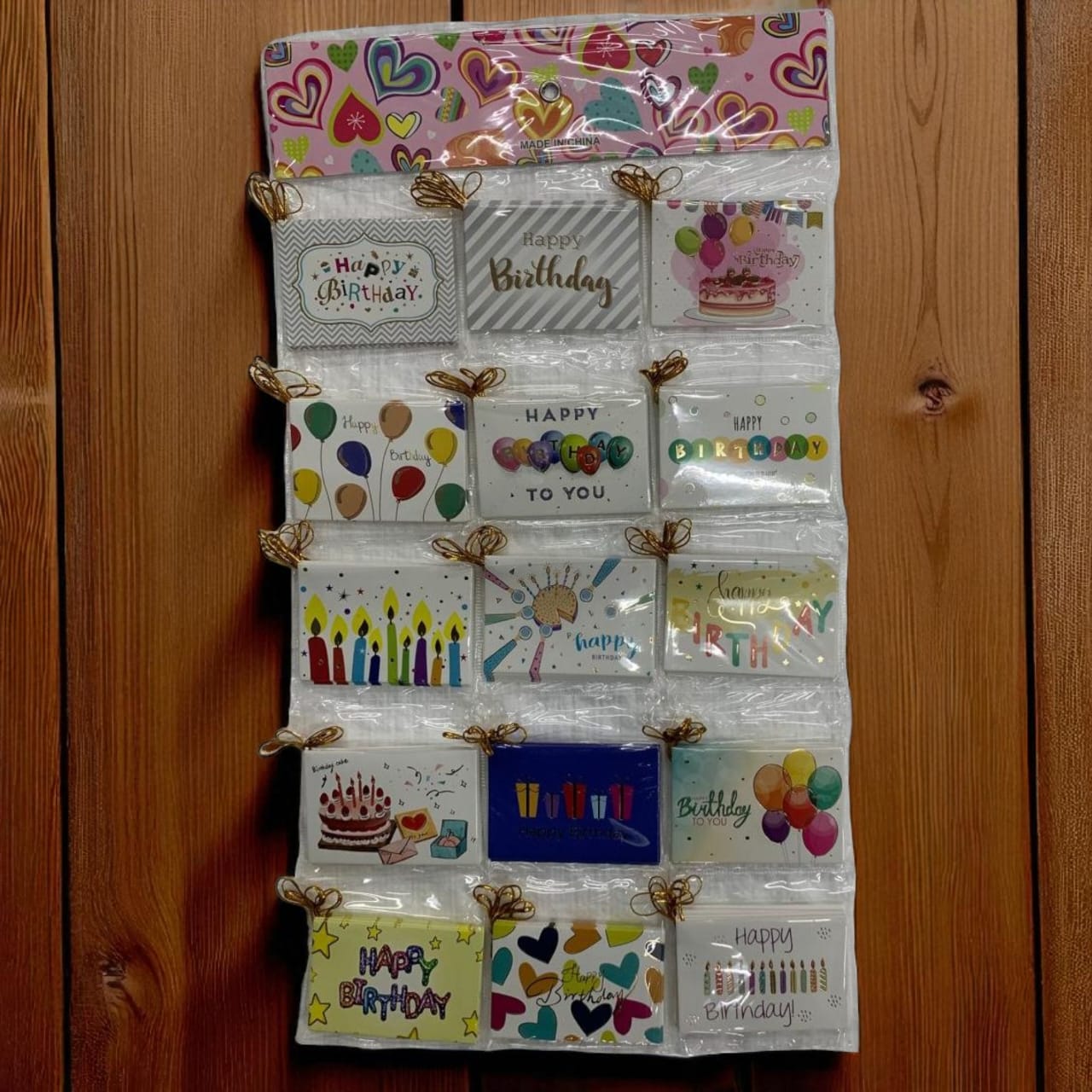 Happy birthday name tag / mini greeting hanger pack of 120 pc