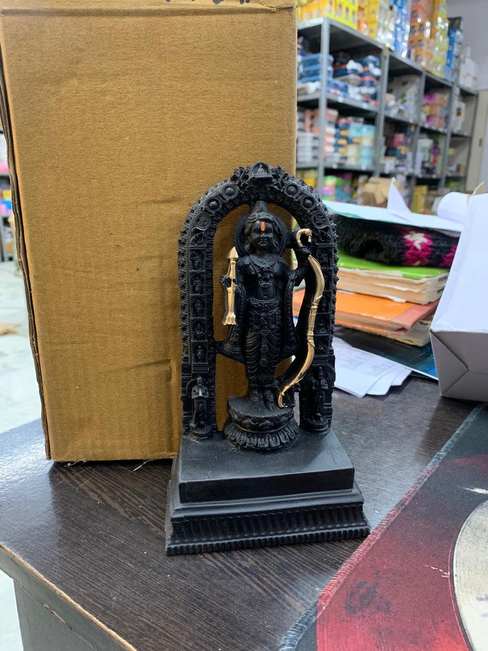 Medium size ramji statue 8inch brown box pack | Wholesale Price | Bulk ...