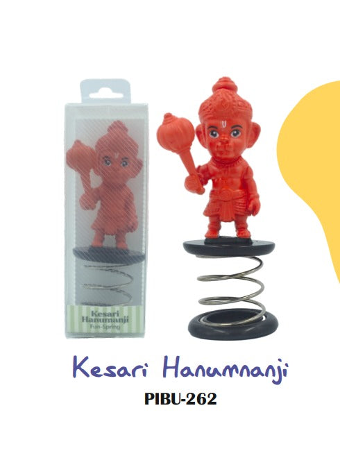 New spring mini kesari hanumanji bobblehead